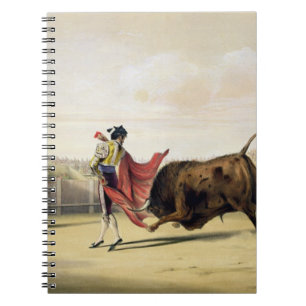 La Suerte de la Capa, 1865 (Farbelitho) Notizblock