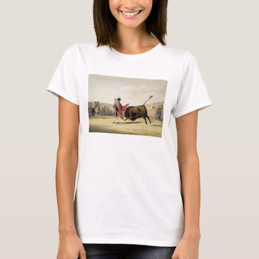 La Suerte de la Capa, 1865 (Farbelitho) T-Shirt (Vorderseite)