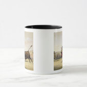La Suerte de la Capa, 1865 (Farbelitho) Tasse (Zentrum)