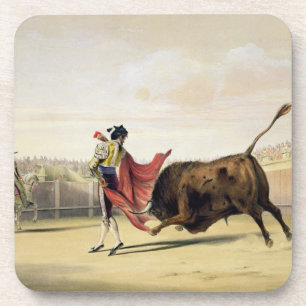 La Suerte de la Capa, 1865 (Farbelitho) Untersetzer