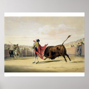 La Suerte de la Capa, 1865 (Farblitho) Poster