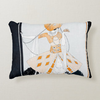 La Sultane - Vintag modische Art-Déco-Dame Zierkissen