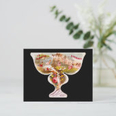 La Sylphide-bourbon-Whisky-Label Postkarte (Stehend Vorderseite)