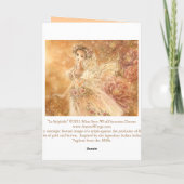 La Sylphide Gruß-Karte Karte (Rückseite)