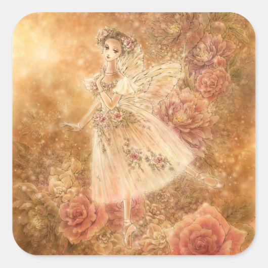 La Sylphide Square Sticker (Vorderseite)