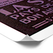 La Syrie et Le Liban Vintage Travel Poster (Ecke)