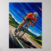 LA TANGENTE VIVE (The Sharp Tangent) - Original Ar Poster (Vorne)