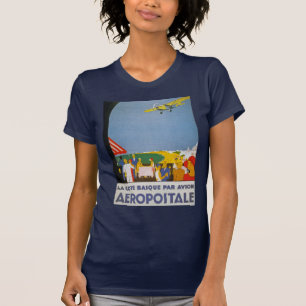 La-Taubenschlag-baskische Gleichheit Avion T-Shirt