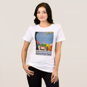La-Taubenschlag-baskische Gleichheit Avion Tri-Blend Shirt (Vorderseite voll)