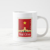 La taza con sello vietnamita de Saigón Jumbo-Tasse (Rechts)