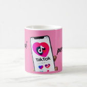 La Taza del TikTok del amor Kaffeetasse (Mittel)