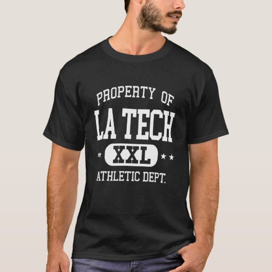 LA Tech Retro Athletic Property Dept 1 T-Shirt (Vorderseite)
