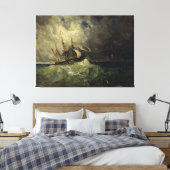 La Tempête - Félix Ziem Leinwanddruck (Insitu (Schlafzimmer))