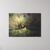 La Tempête - Félix Ziem Leinwanddruck (Vorderseite)