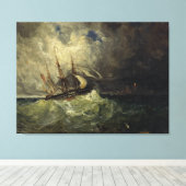 La Tempête - Félix Ziem Leinwanddruck (Insitu (Holzboden))
