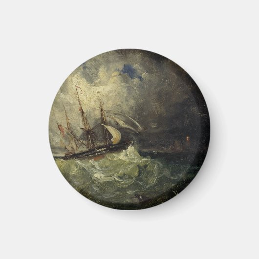 La Tempête - Félix Ziem Magnet (Vorne)
