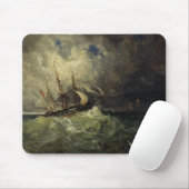 La Tempête - Félix Ziem Mousepad (Mit Mouse)