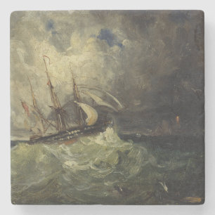 La Tempête - Félix Ziem Steinuntersetzer