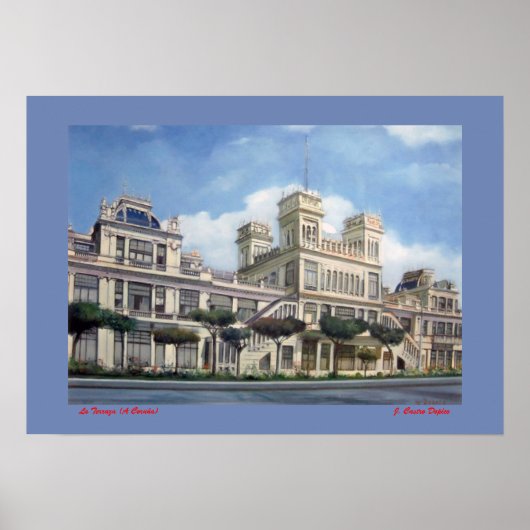 La Terraza (A Coruña) Poster (Vorne)