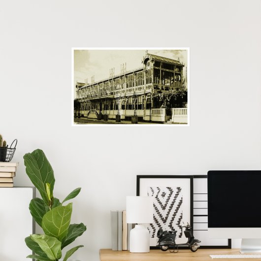 La Terraza Poster (Heimbüro)