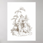 La Terre" aus der Serie "The Four Elements". Poster (Vorne)