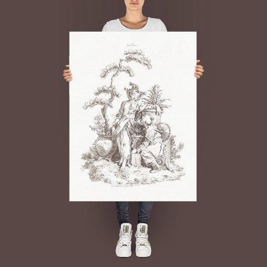 La Terre" aus der Serie "The Four Elements". Poster