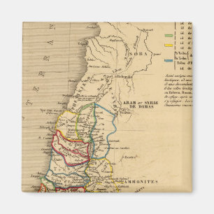 La Terre Sainte partage en 12 tribus Magnet