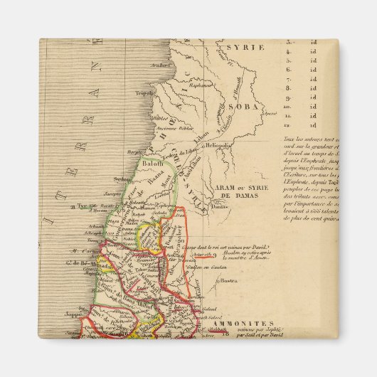 La Terre Sainte Sous Salomon Magnet (Vorne)