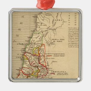 La Terre Sainte sous Salomon Ornament Aus Metall