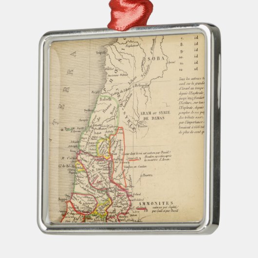 La Terre Sainte sous Salomon Ornament Aus Metall (Links)