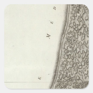 La Teste de Buch Quadratischer Aufkleber