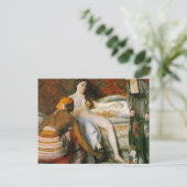 La Toilette, Frederick Brazille Postkarte (Stehend Vorderseite)