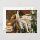 La Toilette, Frederick Brazille Postkarte (Vorne/Hinten)