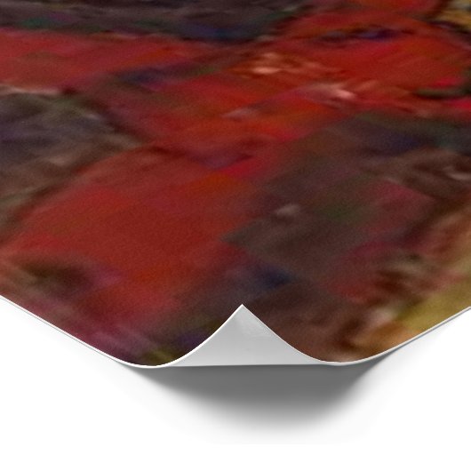 La Toilette, Mary Cassatt Poster (Ecke)