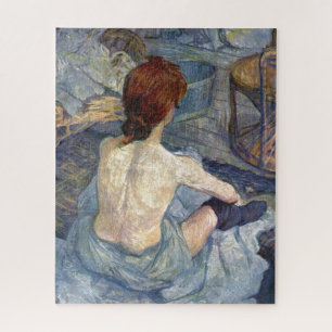 La Toilette Rousse - Malerei Toulouse-Lautrec Puzzle