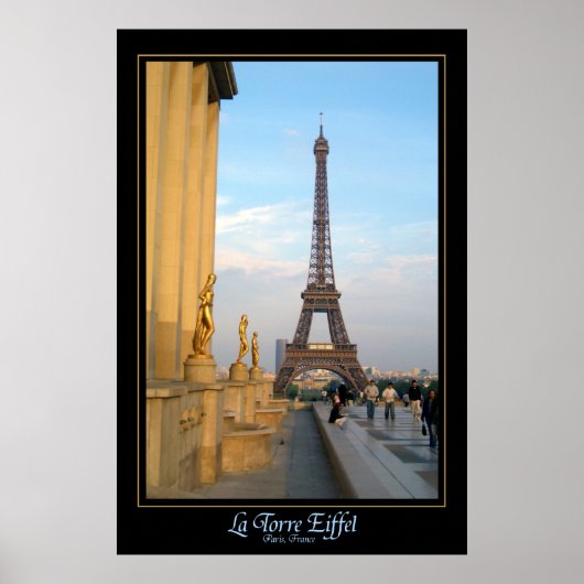 La Torre Eiffel (Der Effielturm) Poster (Vorne)