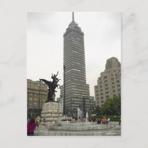 La Torre Latinoamericana desde Bellas Artes Postkarte