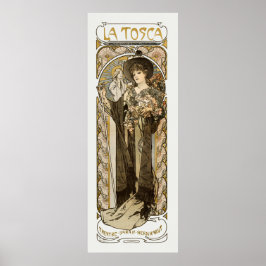 La Tosca Alphonse Mucha Large Poster