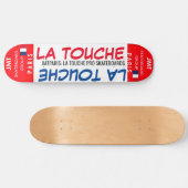 LA TOUCHE JMT PARIS 8 1/4" Skateboard Deck (Horizontal)