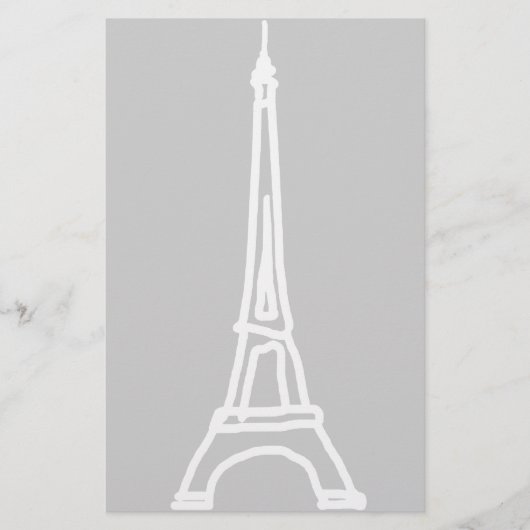 la tour Eiffel Briefpapier (Vorderseite)