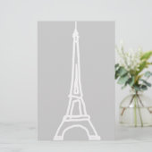 la tour Eiffel Briefpapier (Stehend Vorderseite)