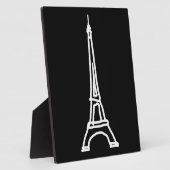 la tour Eiffel Fotoplatte (Seite)