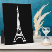 la tour Eiffel Fotoplatte (Seite)