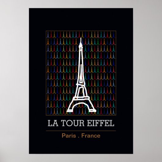 La Tour Eiffel / französische Dekoration (Vorne)