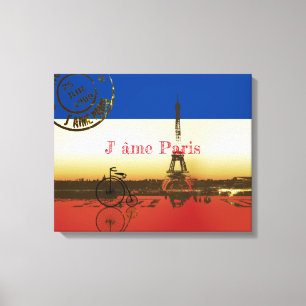 La Tour Eiffel Leinwanddruck