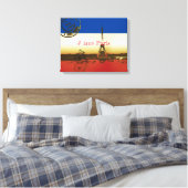 La Tour Eiffel Leinwanddruck (Insitu (Schlafzimmer))