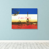 La Tour Eiffel Leinwanddruck (Insitu (Holzboden))