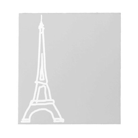 la tour Eiffel Notizblock (Vorderseite)