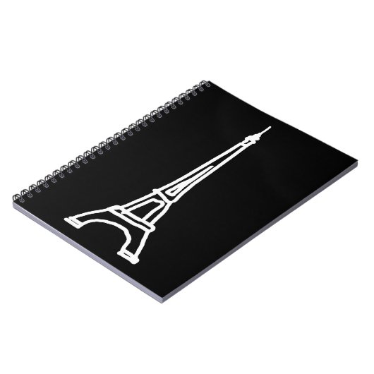 la tour Eiffel Notizblock (Linke Seite)