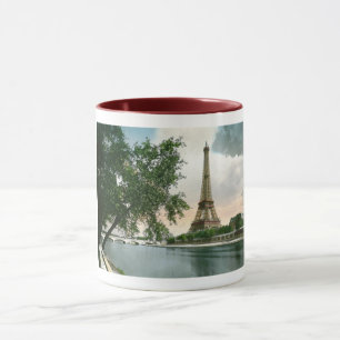 La tour Eiffel, Paris, Frankreich Vintag Tasse